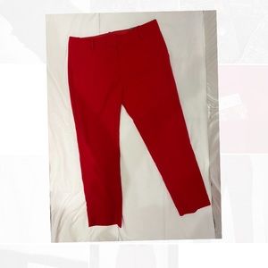 The Limited Red Pixie Pants
